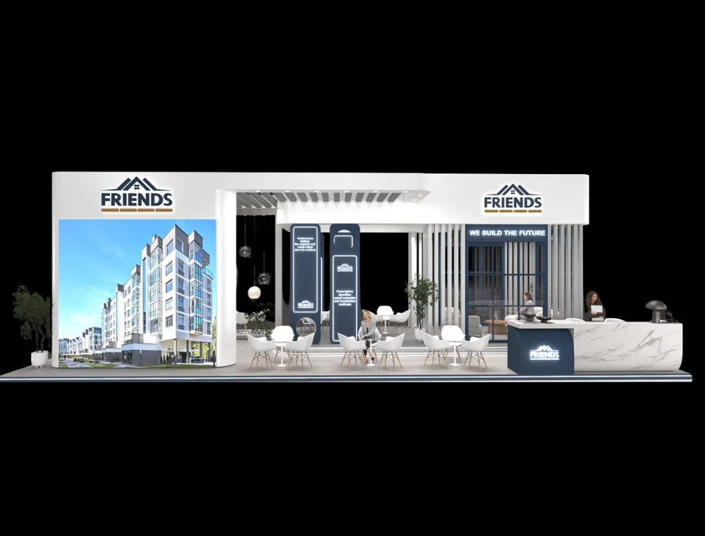 20x20 Real Estate Exhibition exhibition booth design